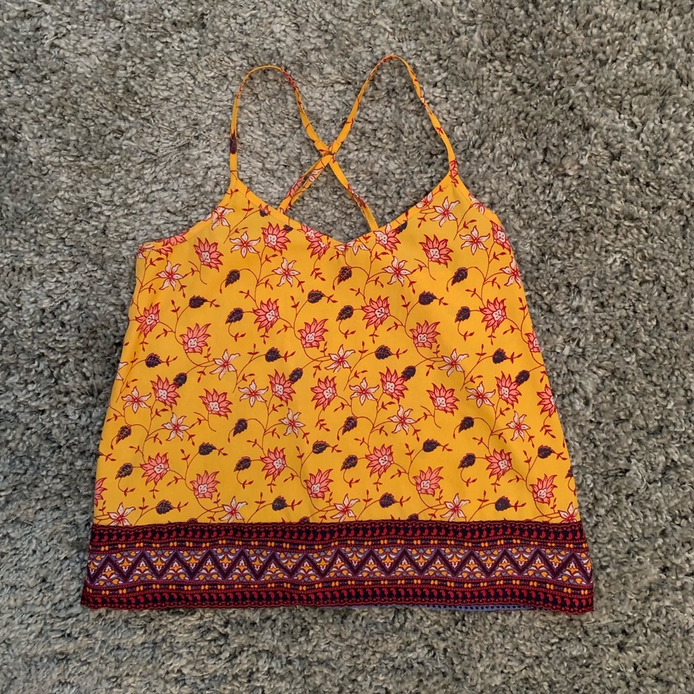 Yellow blouse